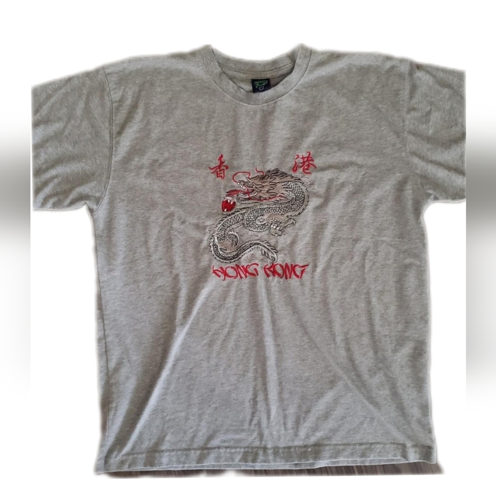 Vintage Dragon Hong Kong Shirt 90s